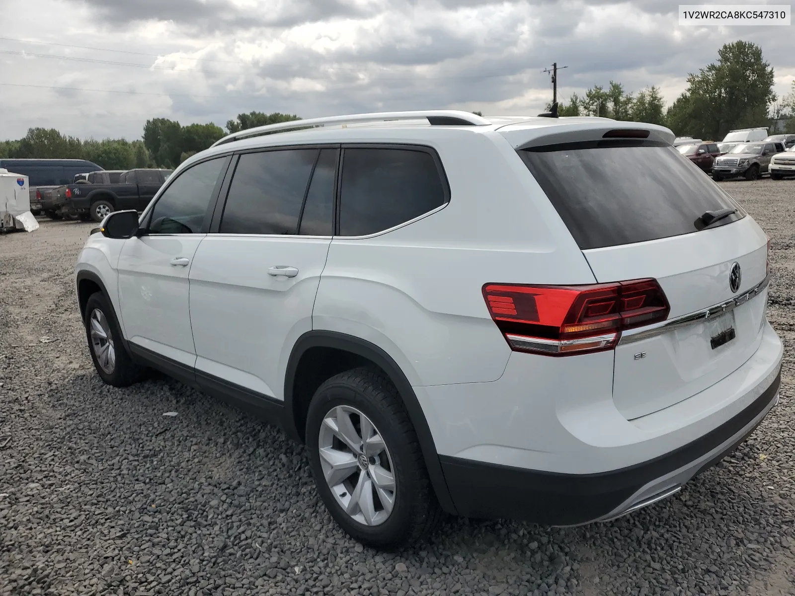 2019 Volkswagen Atlas Se VIN: 1V2WR2CA8KC547310 Lot: 67606444