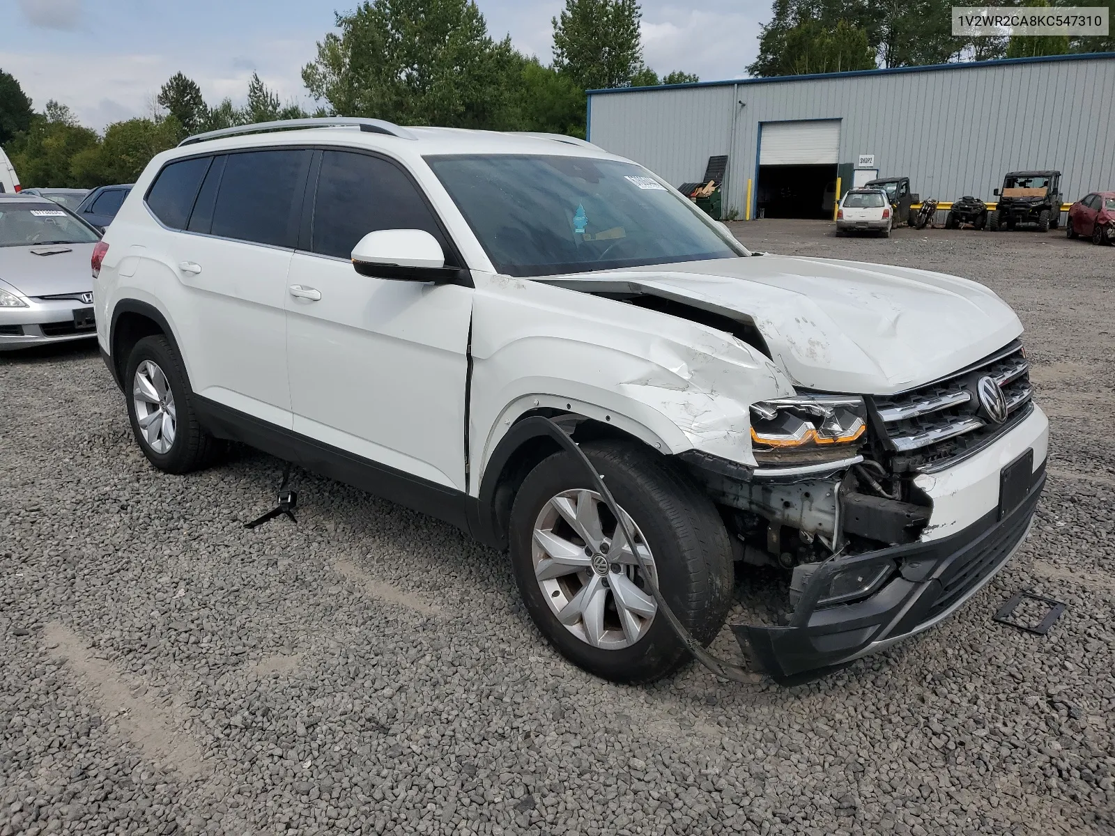 2019 Volkswagen Atlas Se VIN: 1V2WR2CA8KC547310 Lot: 67606444