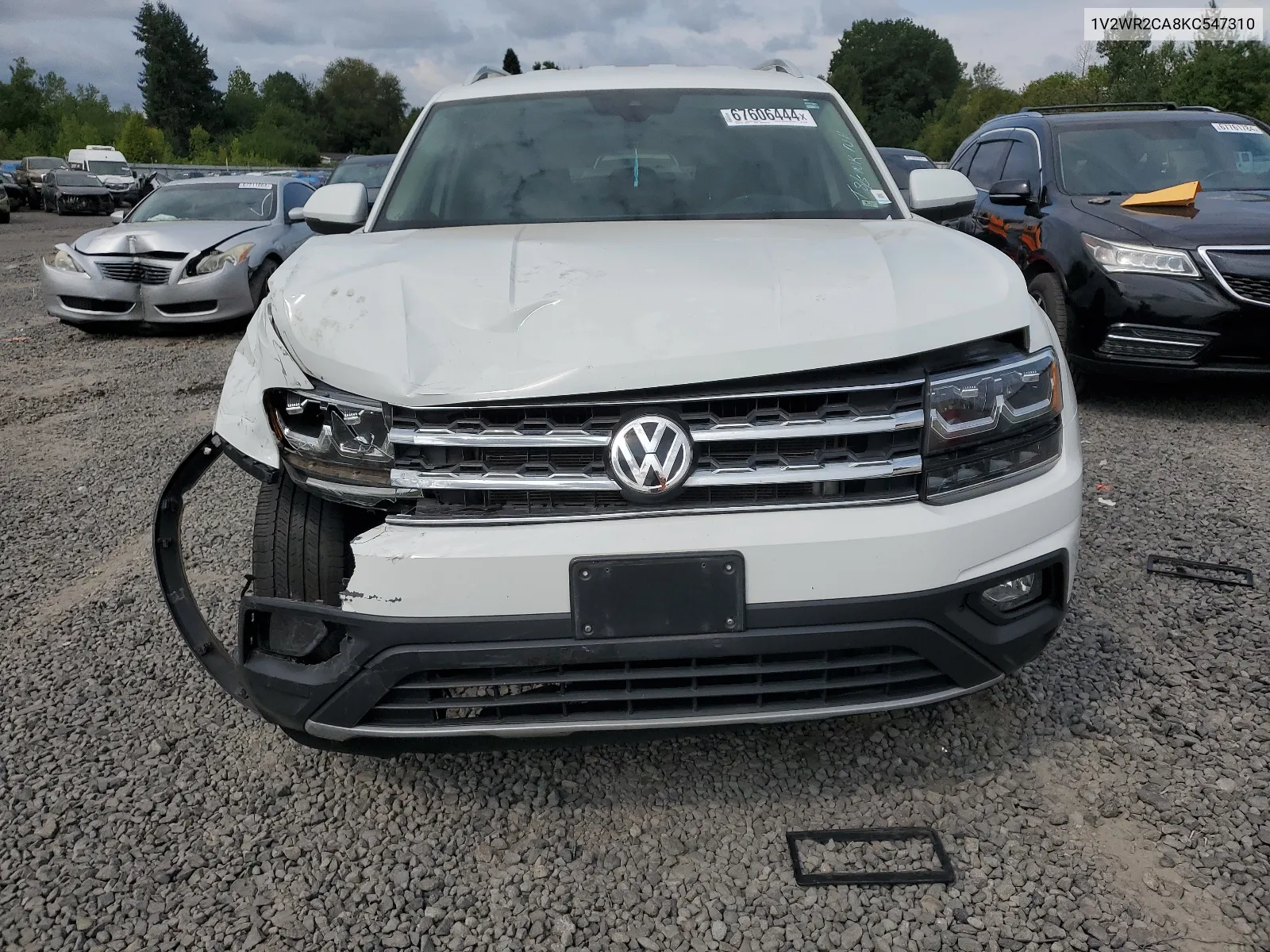 1V2WR2CA8KC547310 2019 Volkswagen Atlas Se