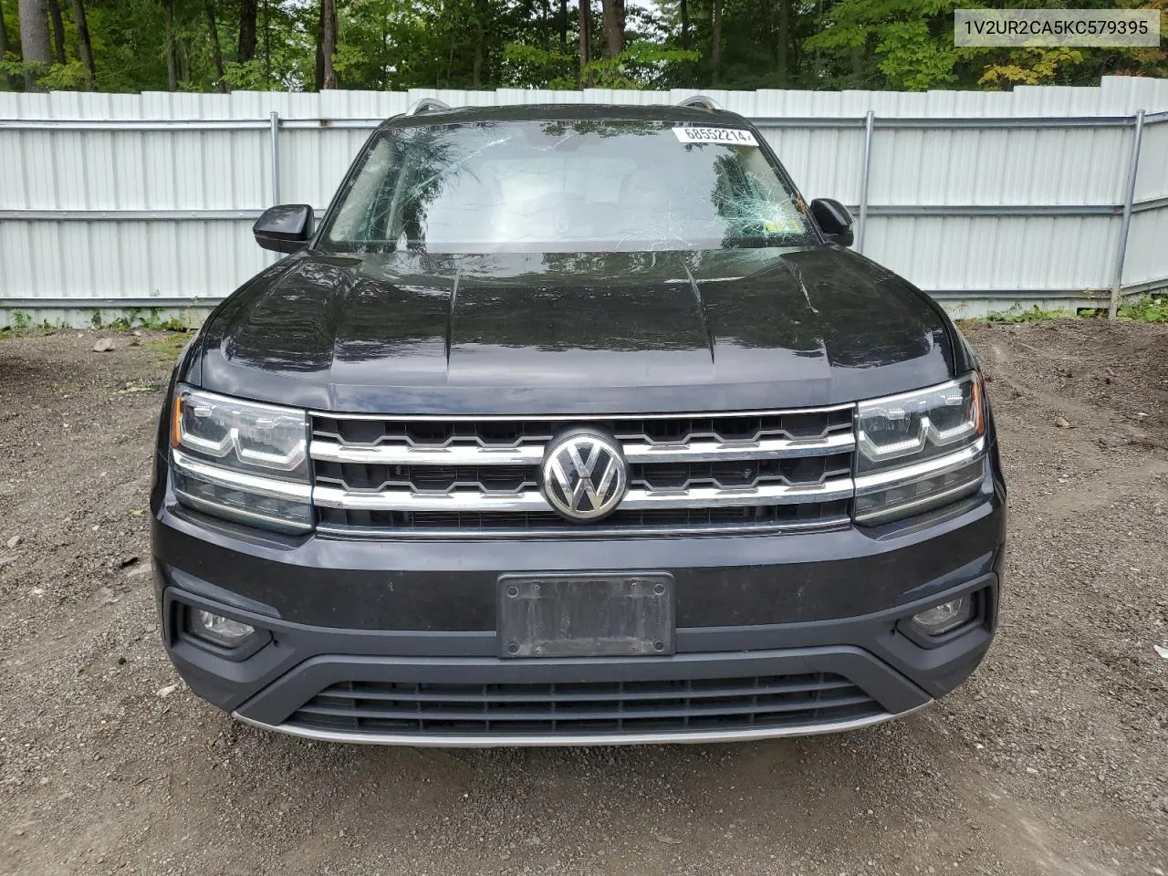 2019 Volkswagen Atlas Se VIN: 1V2UR2CA5KC579395 Lot: 68552214