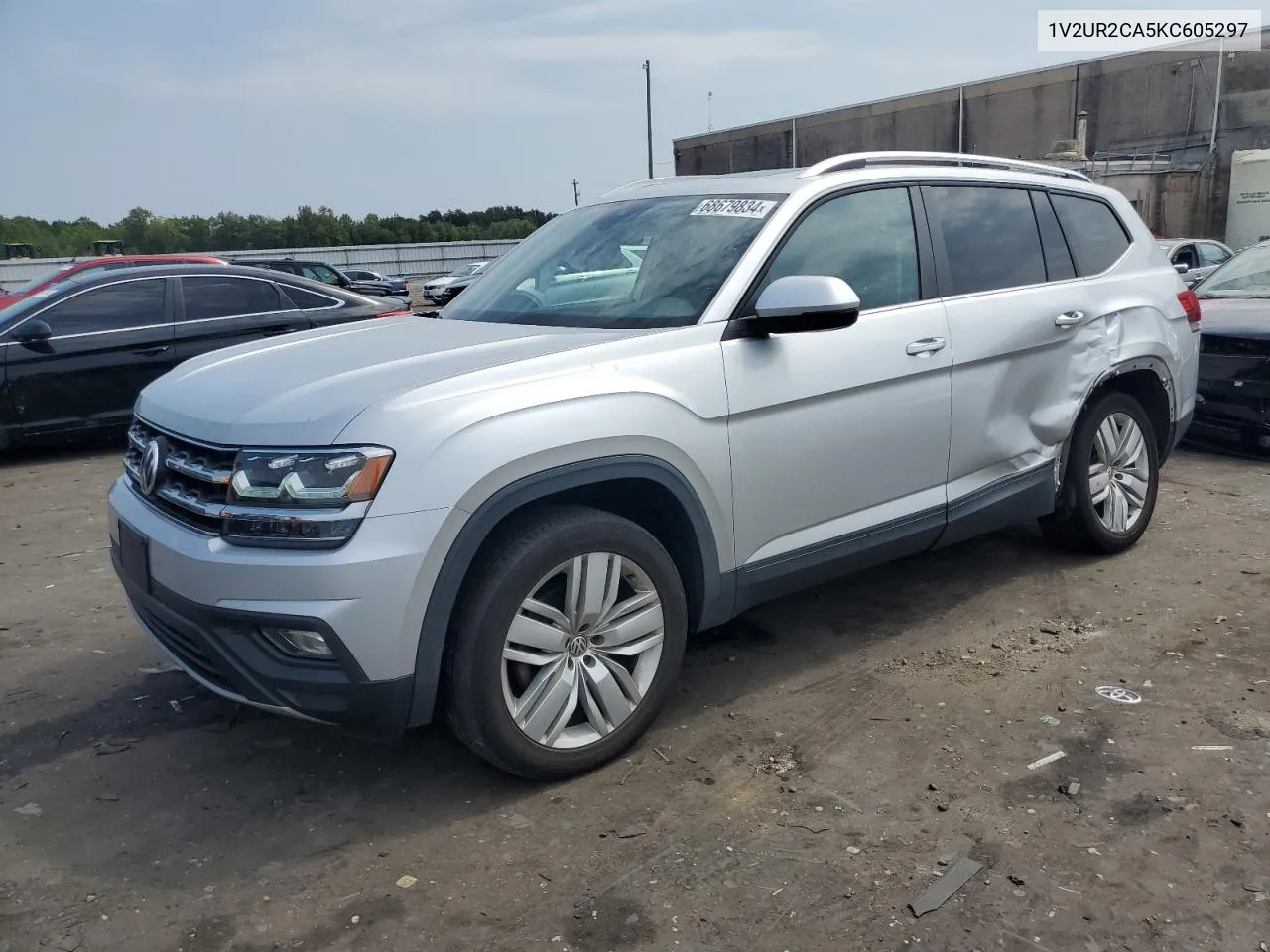 2019 Volkswagen Atlas Se VIN: 1V2UR2CA5KC605297 Lot: 68679834