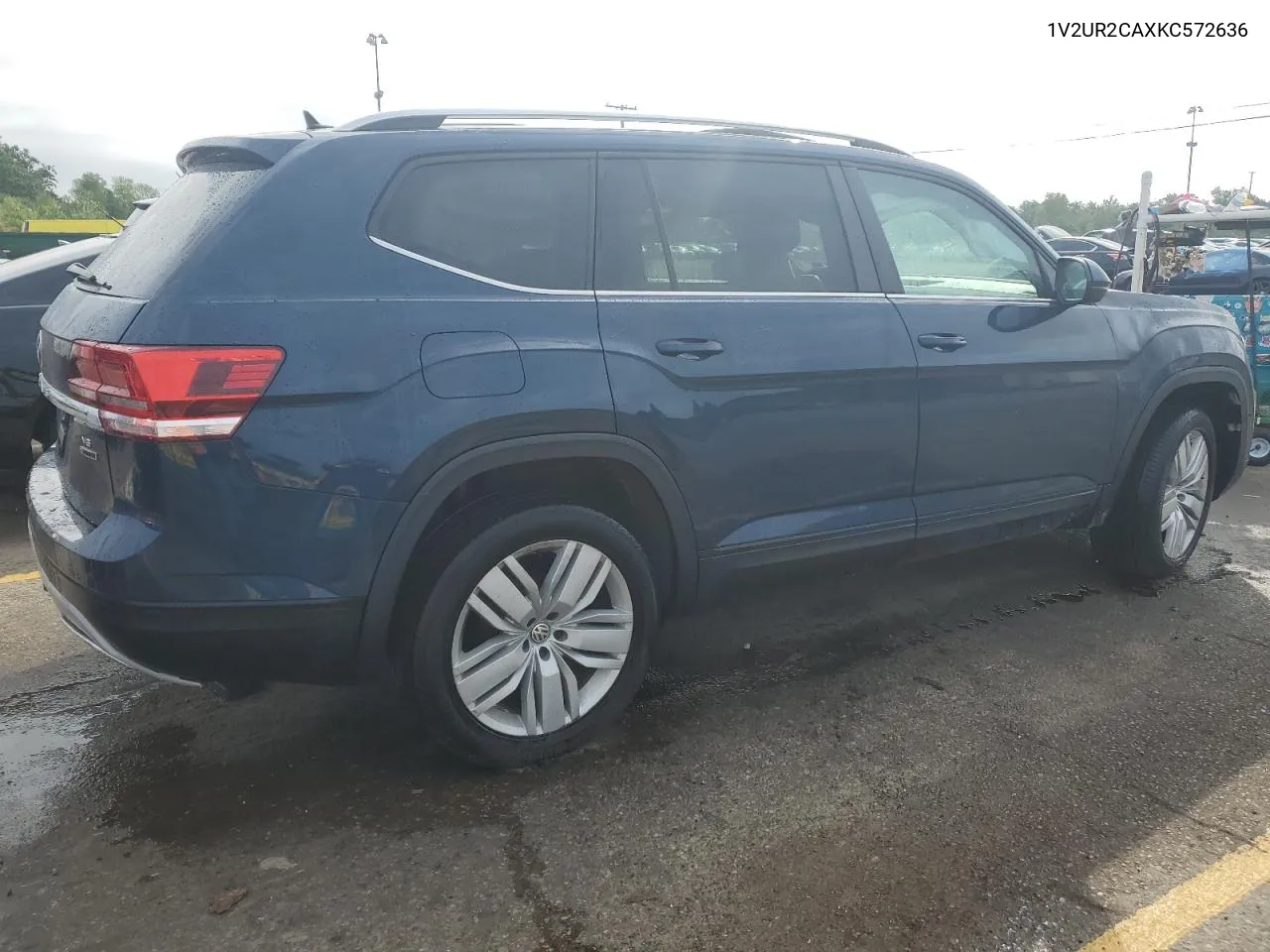 2019 Volkswagen Atlas Se VIN: 1V2UR2CAXKC572636 Lot: 69019074