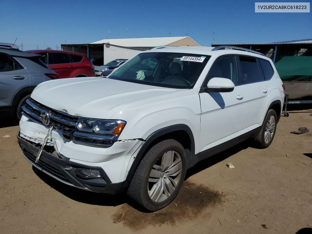 2019 Volkswagen Atlas Se VIN: 1V2UR2CA8KC618223 Lot: 69144354