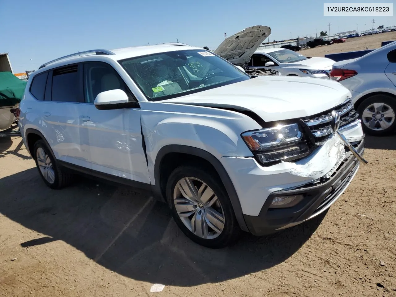 2019 Volkswagen Atlas Se VIN: 1V2UR2CA8KC618223 Lot: 69144354