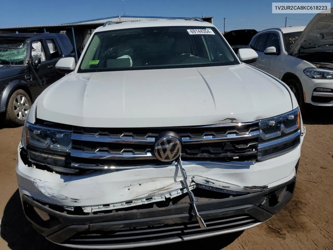 2019 Volkswagen Atlas Se VIN: 1V2UR2CA8KC618223 Lot: 69144354