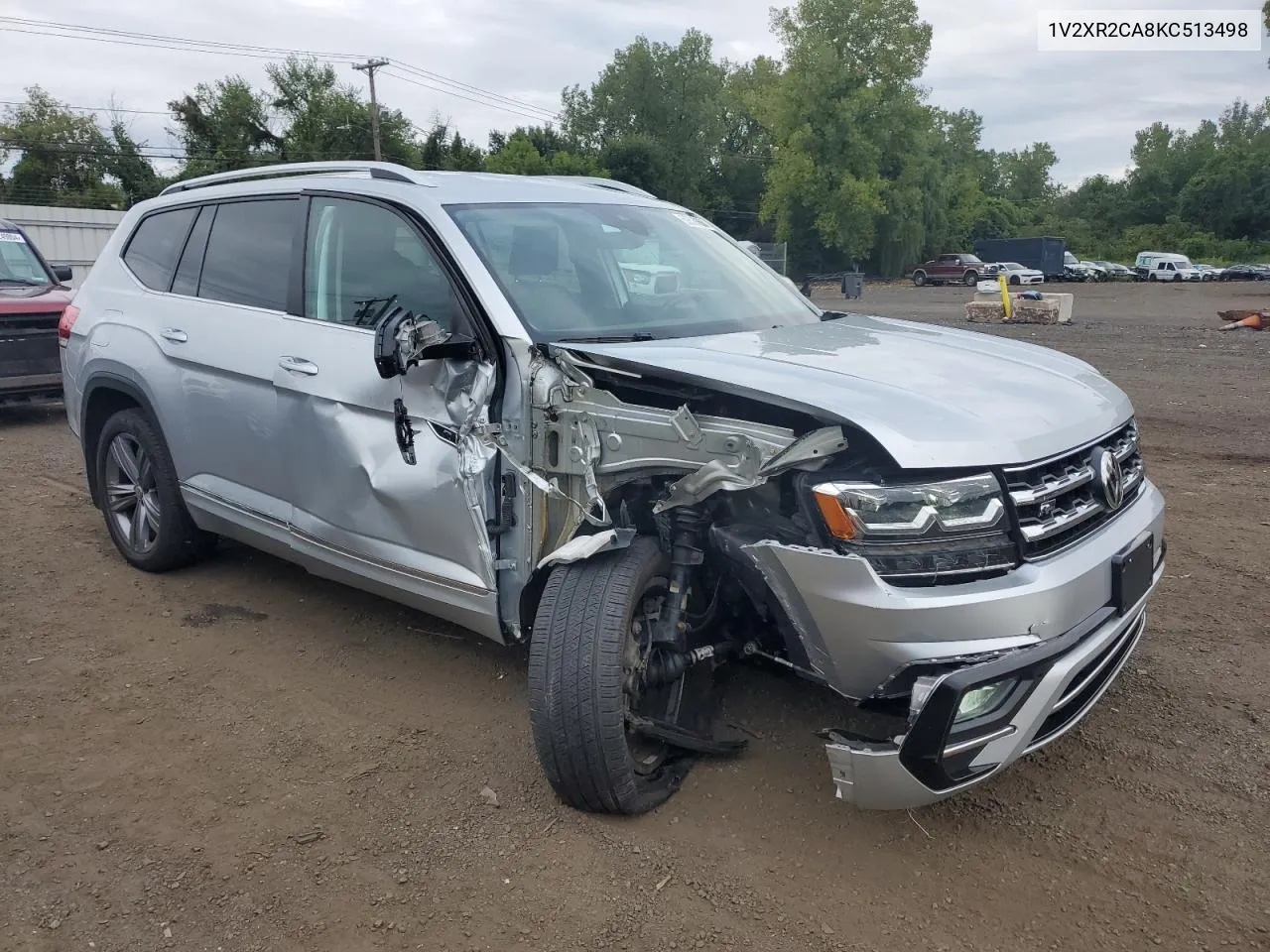 1V2XR2CA8KC513498 2019 Volkswagen Atlas Se