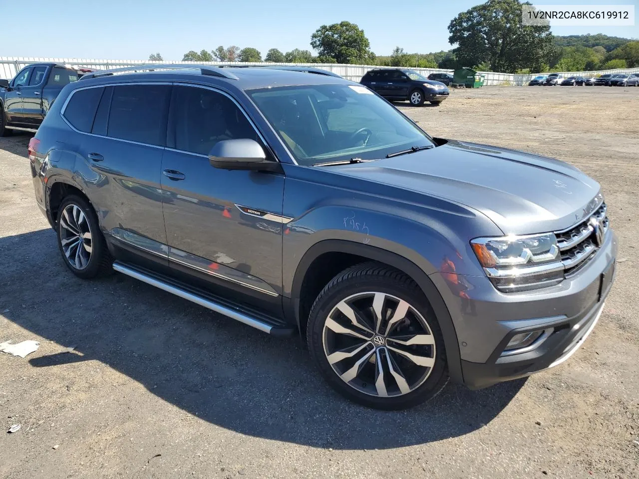 2019 Volkswagen Atlas Sel Premium VIN: 1V2NR2CA8KC619912 Lot: 70029724