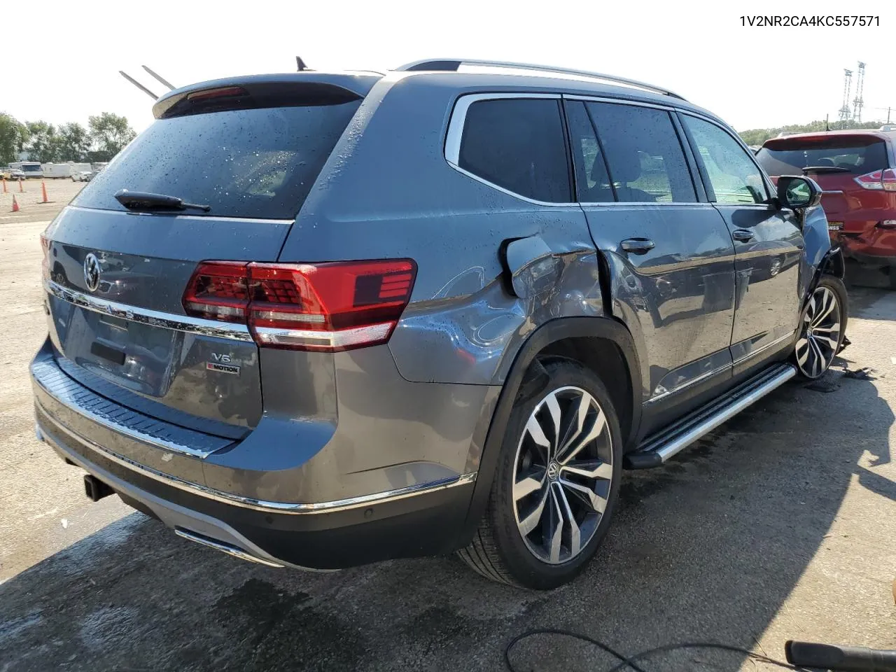 2019 Volkswagen Atlas Sel Premium VIN: 1V2NR2CA4KC557571 Lot: 70306824