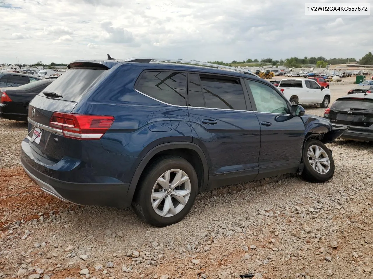 2019 Volkswagen Atlas Se VIN: 1V2WR2CA4KC557672 Lot: 70330834