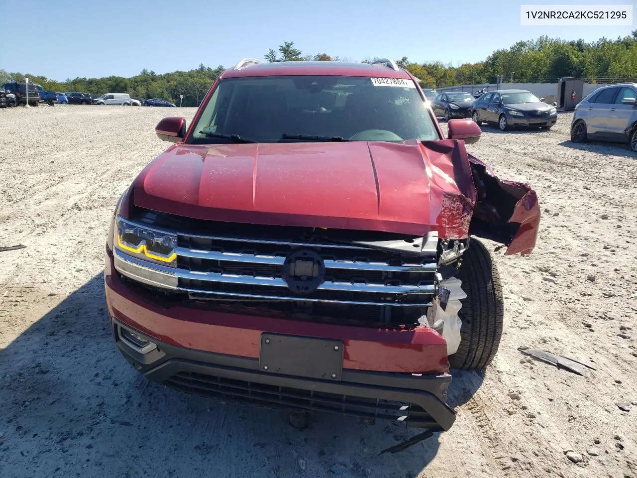 2019 Volkswagen Atlas Sel Premium VIN: 1V2NR2CA2KC521295 Lot: 70427884