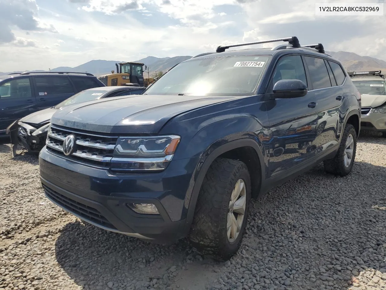 2019 Volkswagen Atlas Se VIN: 1V2LR2CA8KC532969 Lot: 70827754