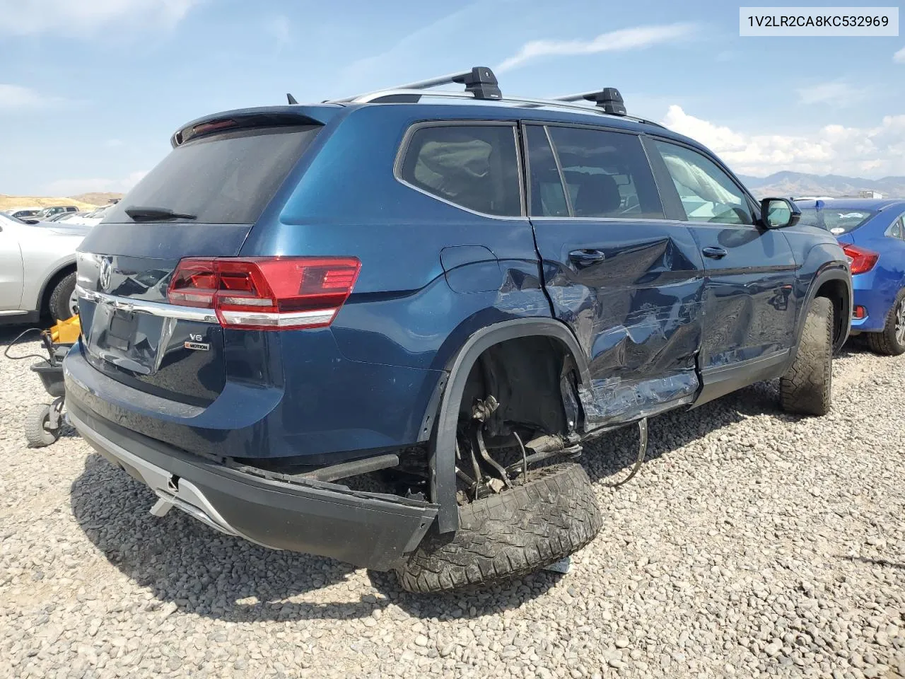 2019 Volkswagen Atlas Se VIN: 1V2LR2CA8KC532969 Lot: 70827754