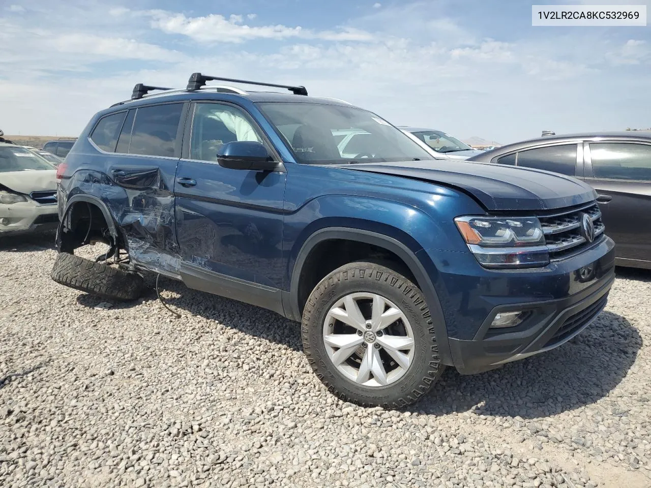 2019 Volkswagen Atlas Se VIN: 1V2LR2CA8KC532969 Lot: 70827754