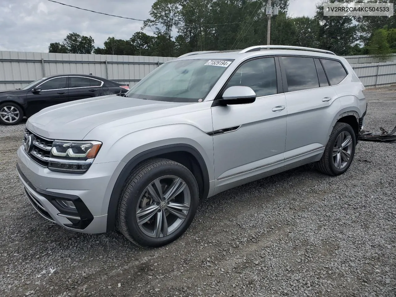 2019 Volkswagen Atlas Sel VIN: 1V2RR2CA4KC504533 Lot: 71529194