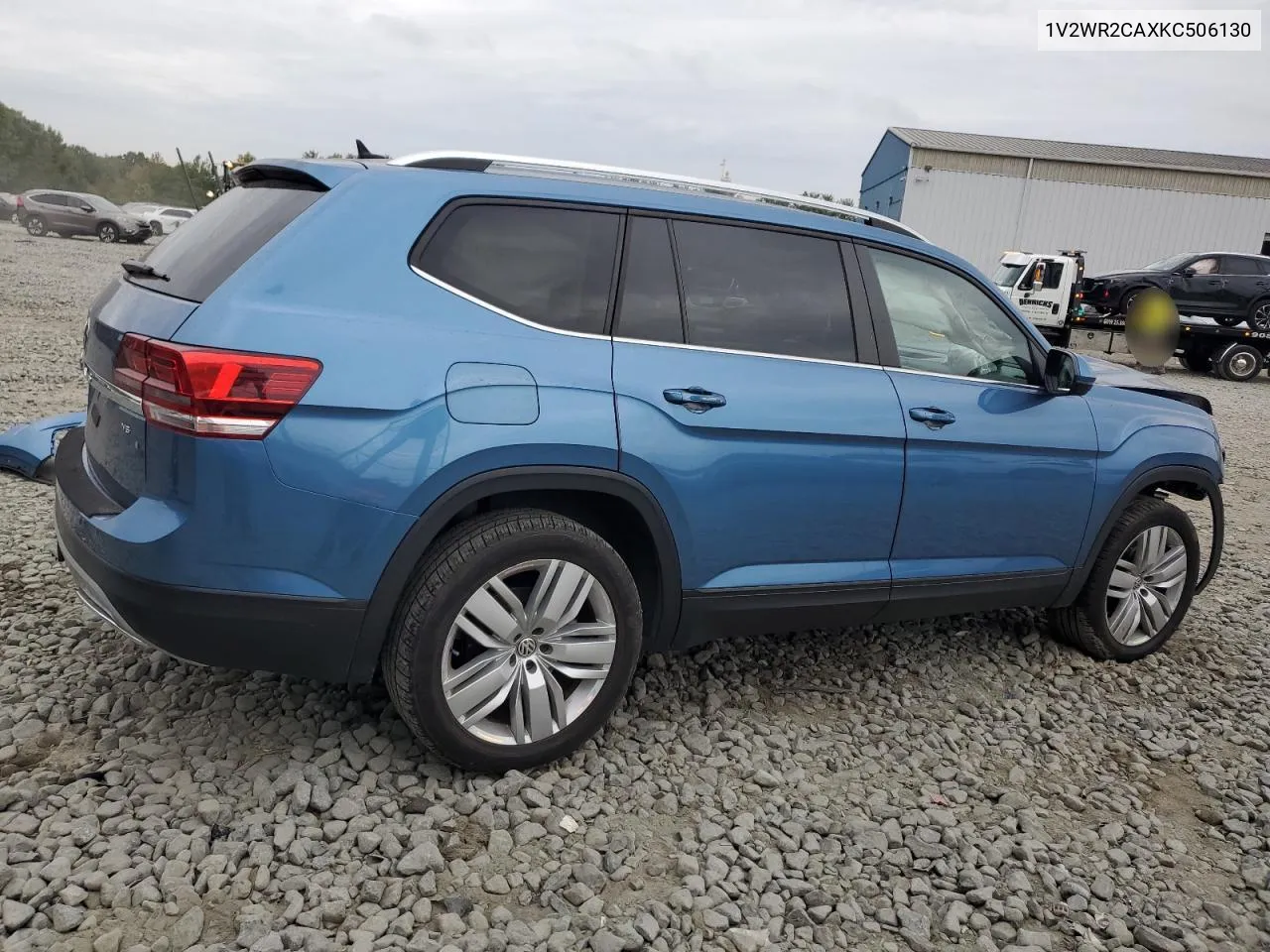 2019 Volkswagen Atlas Se VIN: 1V2WR2CAXKC506130 Lot: 71866124