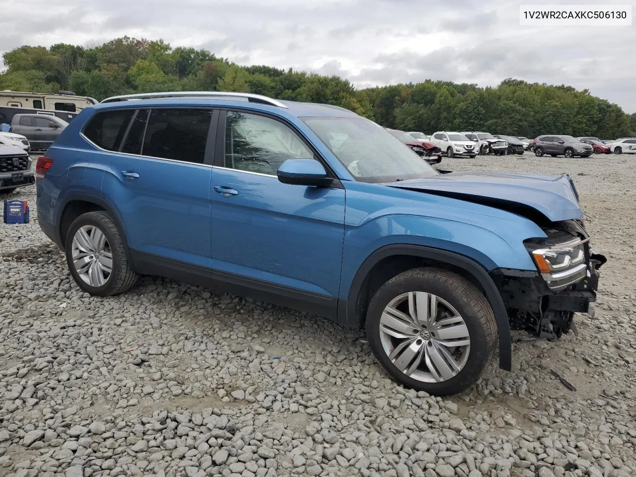 2019 Volkswagen Atlas Se VIN: 1V2WR2CAXKC506130 Lot: 71866124