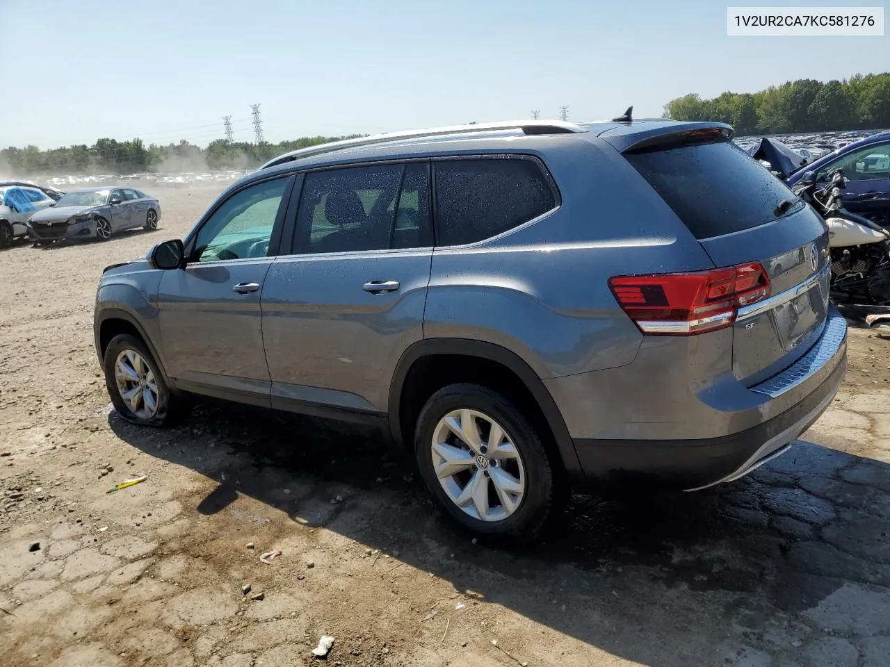 2019 Volkswagen Atlas Se VIN: 1V2UR2CA7KC581276 Lot: 71972394