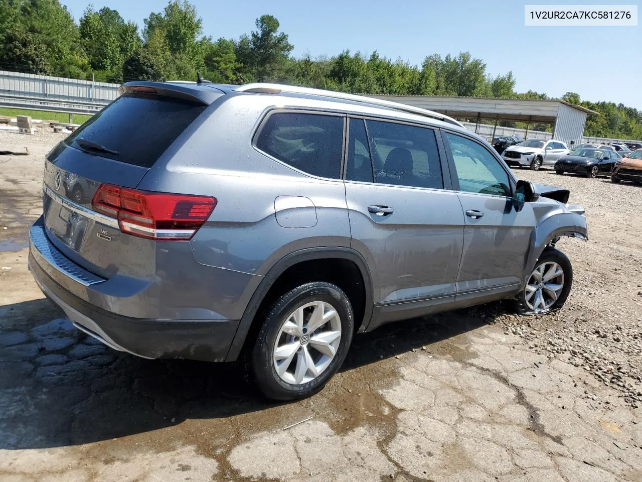 2019 Volkswagen Atlas Se VIN: 1V2UR2CA7KC581276 Lot: 71972394