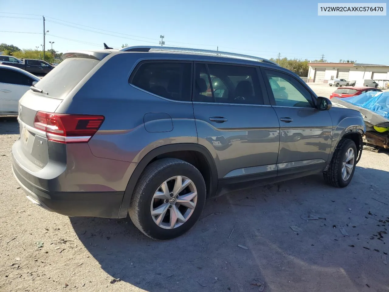 1V2WR2CAXKC576470 2019 Volkswagen Atlas Se