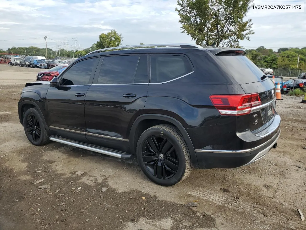 2019 Volkswagen Atlas Sel VIN: 1V2MR2CA7KC571475 Lot: 72061634