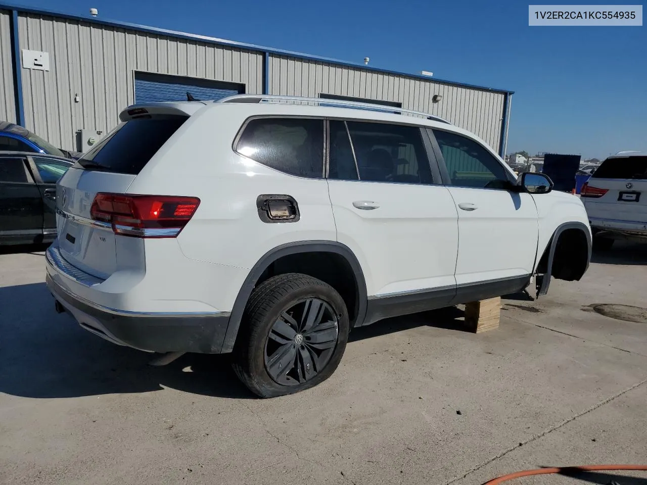 2019 Volkswagen Atlas Sel VIN: 1V2ER2CA1KC554935 Lot: 73015434