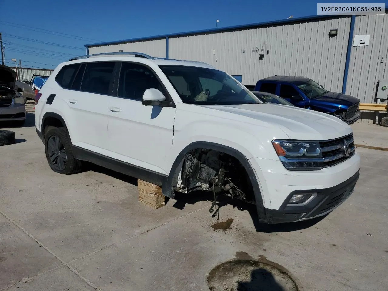 2019 Volkswagen Atlas Sel VIN: 1V2ER2CA1KC554935 Lot: 73015434