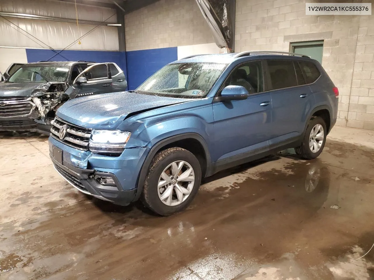 2019 Volkswagen Atlas Se VIN: 1V2WR2CA1KC555376 Lot: 73394824