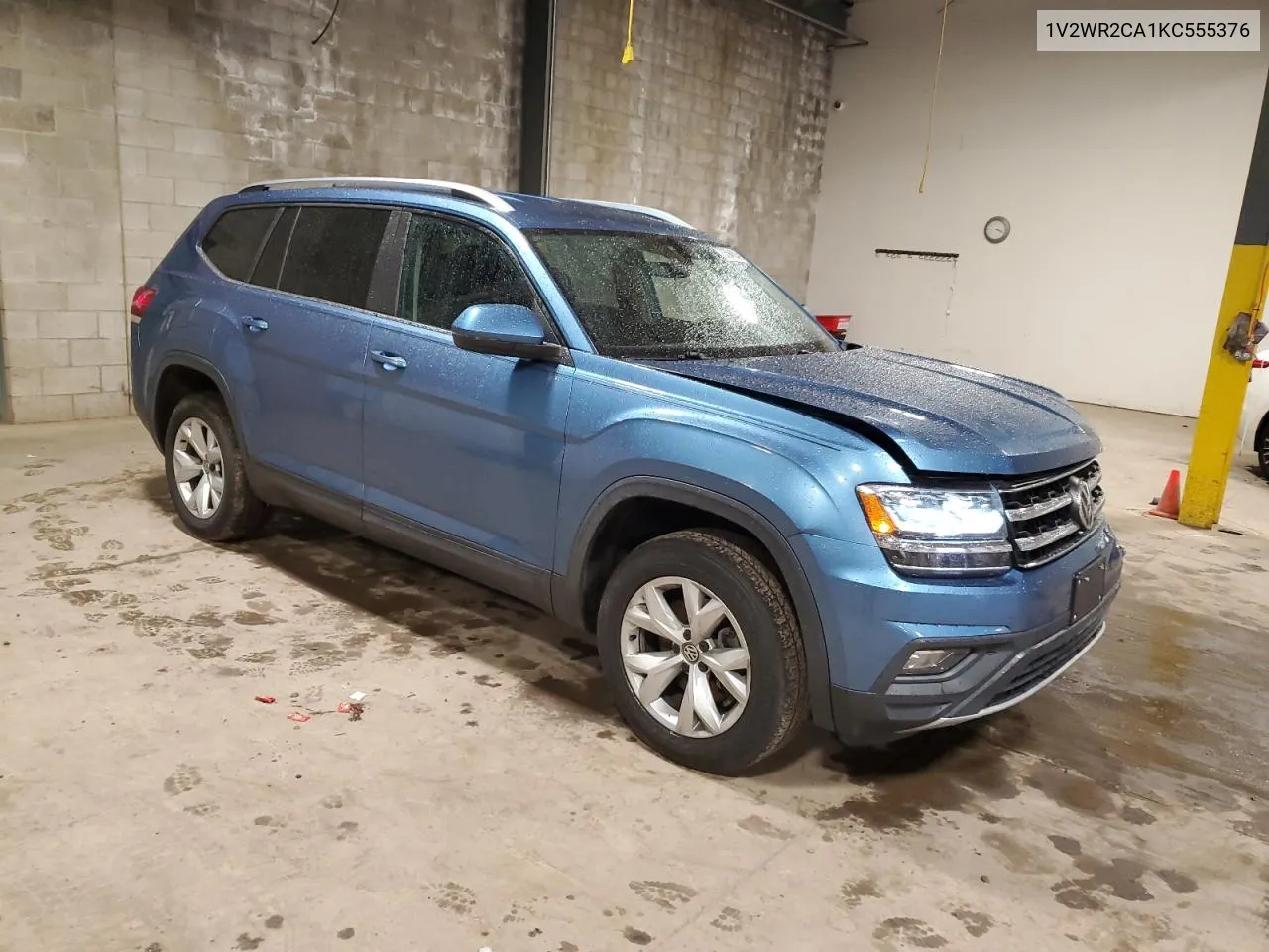 2019 Volkswagen Atlas Se VIN: 1V2WR2CA1KC555376 Lot: 73394824