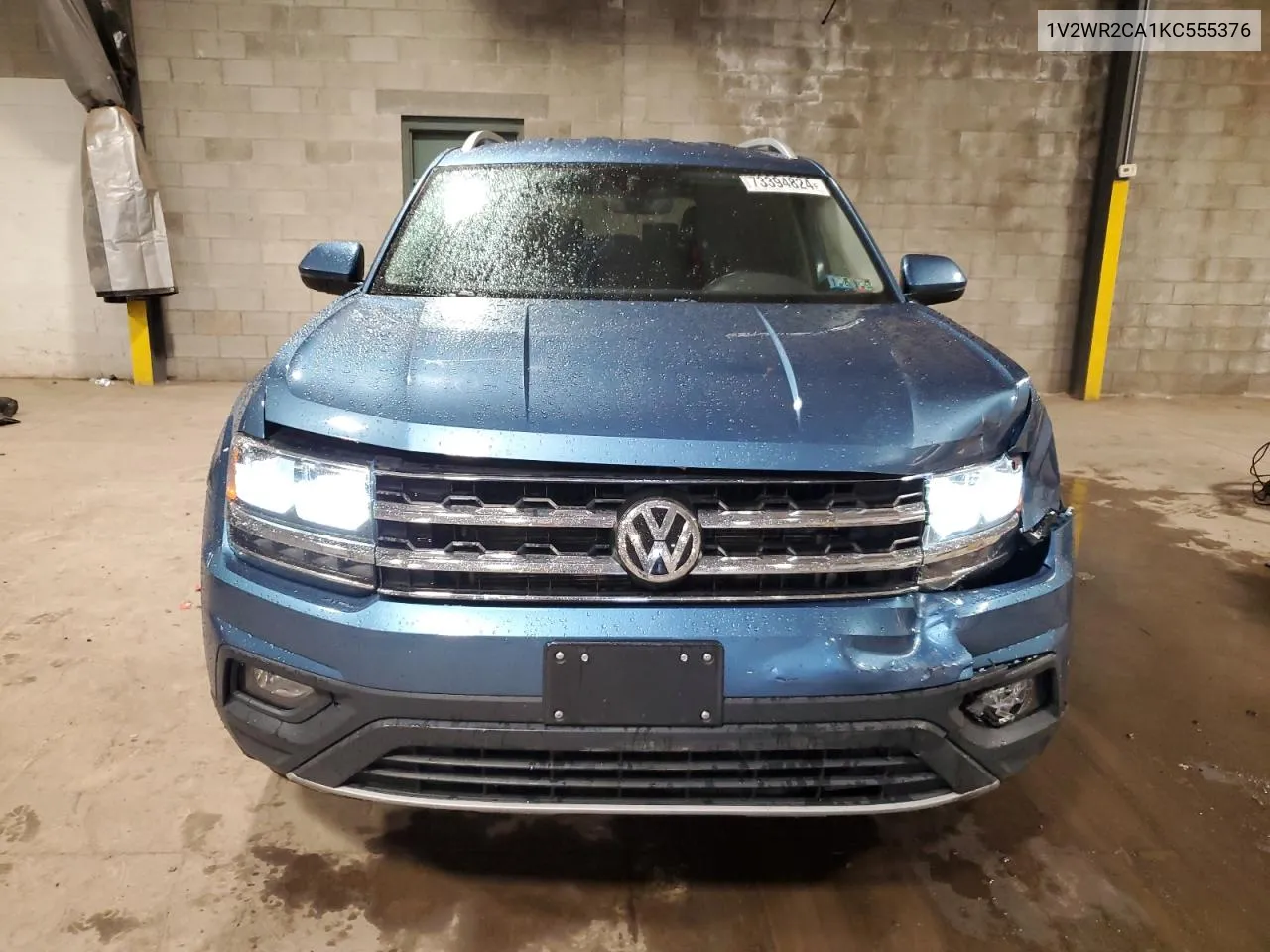 2019 Volkswagen Atlas Se VIN: 1V2WR2CA1KC555376 Lot: 73394824