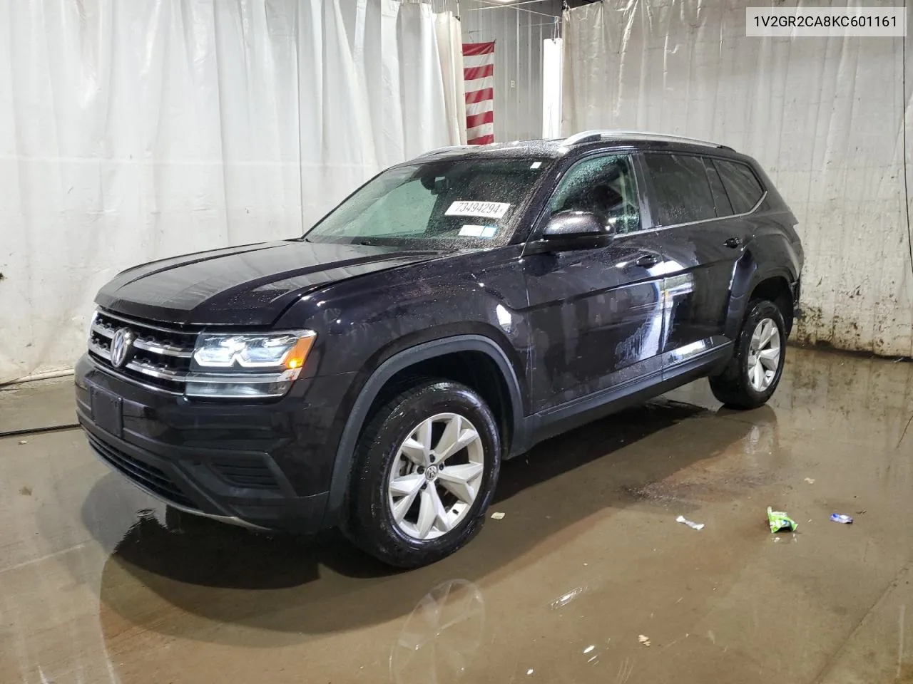 2019 Volkswagen Atlas S VIN: 1V2GR2CA8KC601161 Lot: 73494294