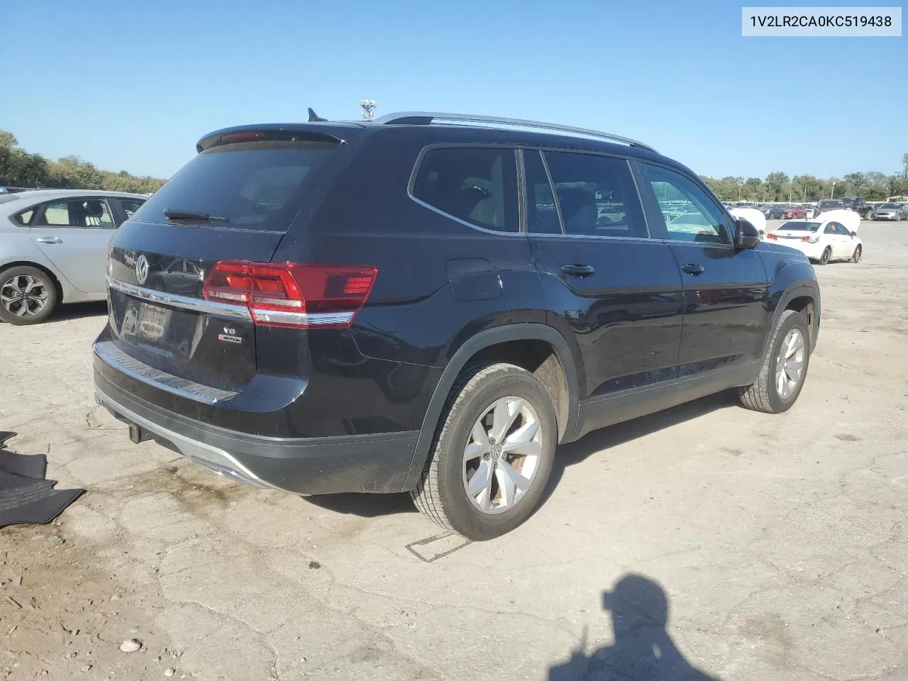 2019 Volkswagen Atlas Se VIN: 1V2LR2CA0KC519438 Lot: 73610614