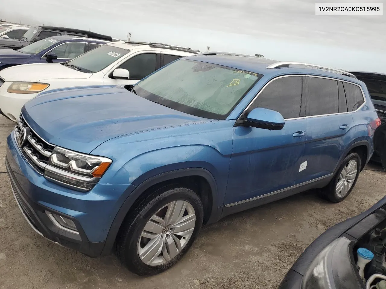 2019 Volkswagen Atlas Sel Premium VIN: 1V2NR2CA0KC515995 Lot: 73932974