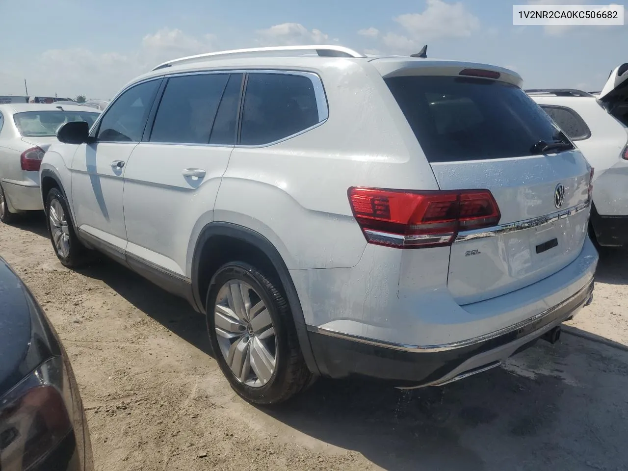 2019 Volkswagen Atlas Sel Premium VIN: 1V2NR2CA0KC506682 Lot: 74425104