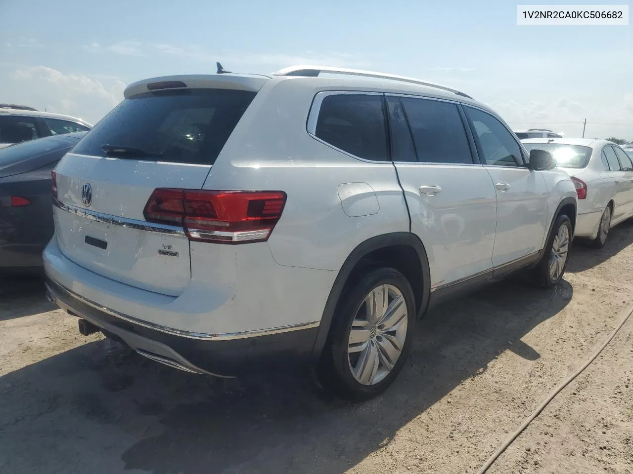 2019 Volkswagen Atlas Sel Premium VIN: 1V2NR2CA0KC506682 Lot: 74425104