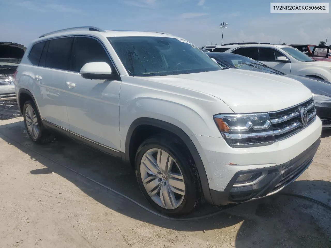 2019 Volkswagen Atlas Sel Premium VIN: 1V2NR2CA0KC506682 Lot: 74425104