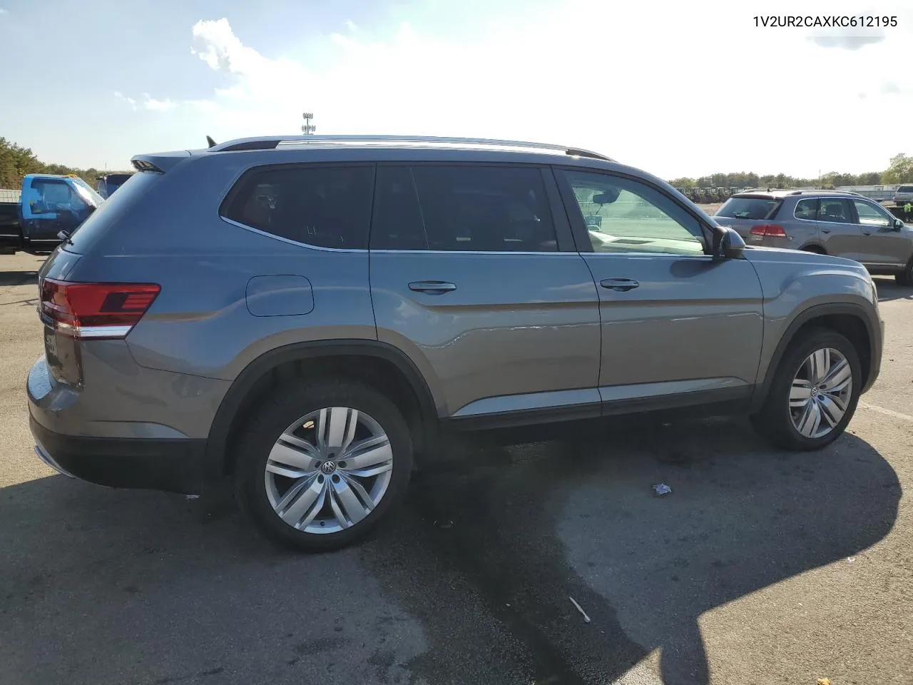 2019 Volkswagen Atlas Se VIN: 1V2UR2CAXKC612195 Lot: 74436814