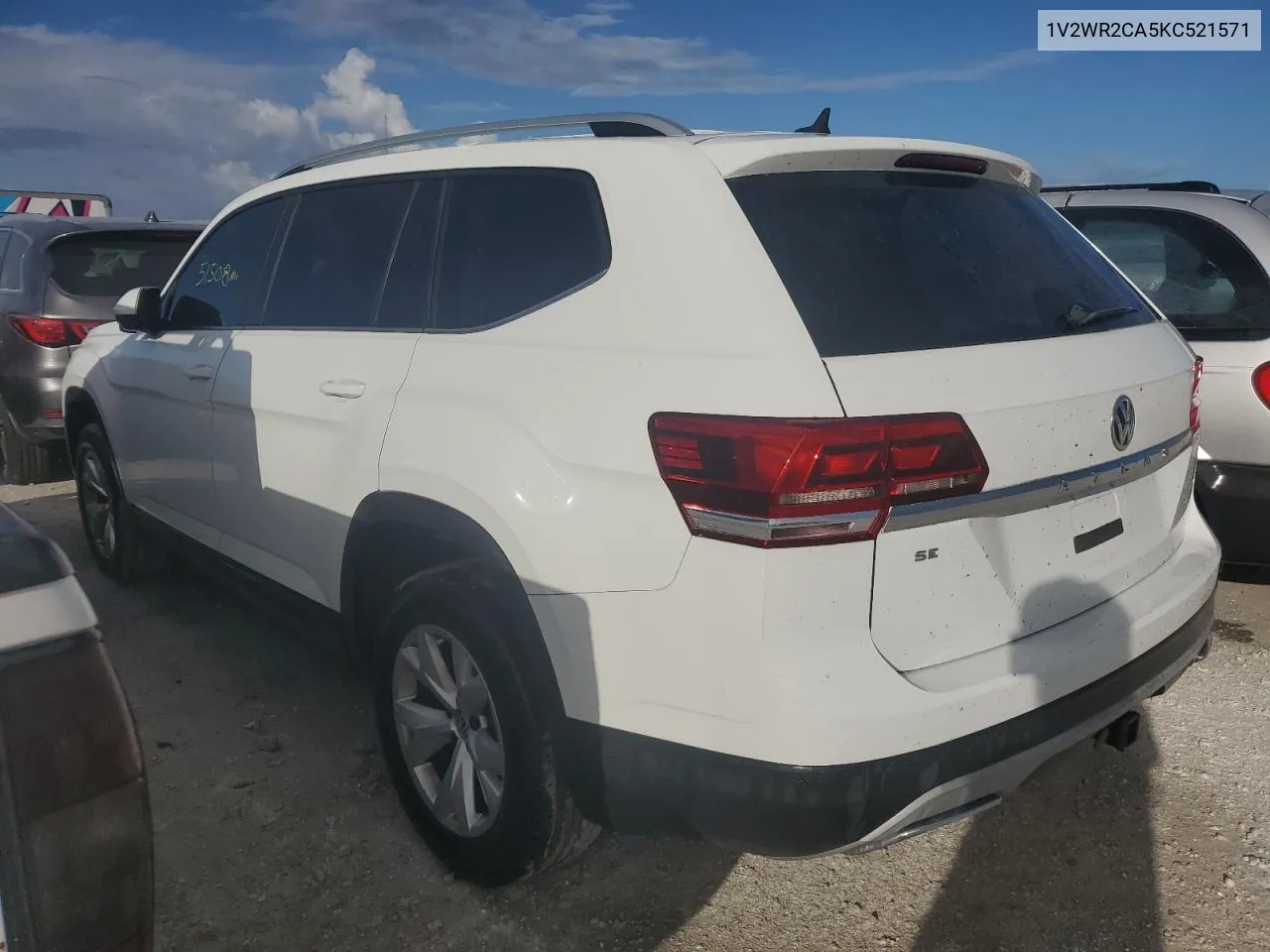 2019 Volkswagen Atlas Se VIN: 1V2WR2CA5KC521571 Lot: 74449144