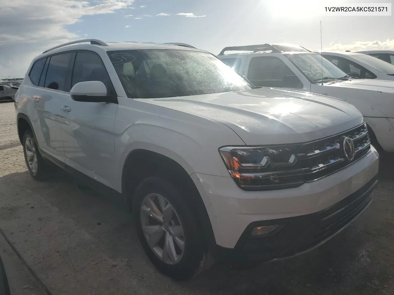 2019 Volkswagen Atlas Se VIN: 1V2WR2CA5KC521571 Lot: 74449144