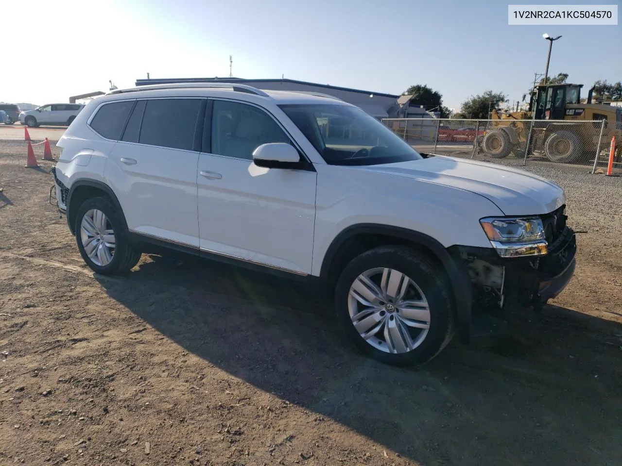 2019 Volkswagen Atlas Sel Premium VIN: 1V2NR2CA1KC504570 Lot: 74842914