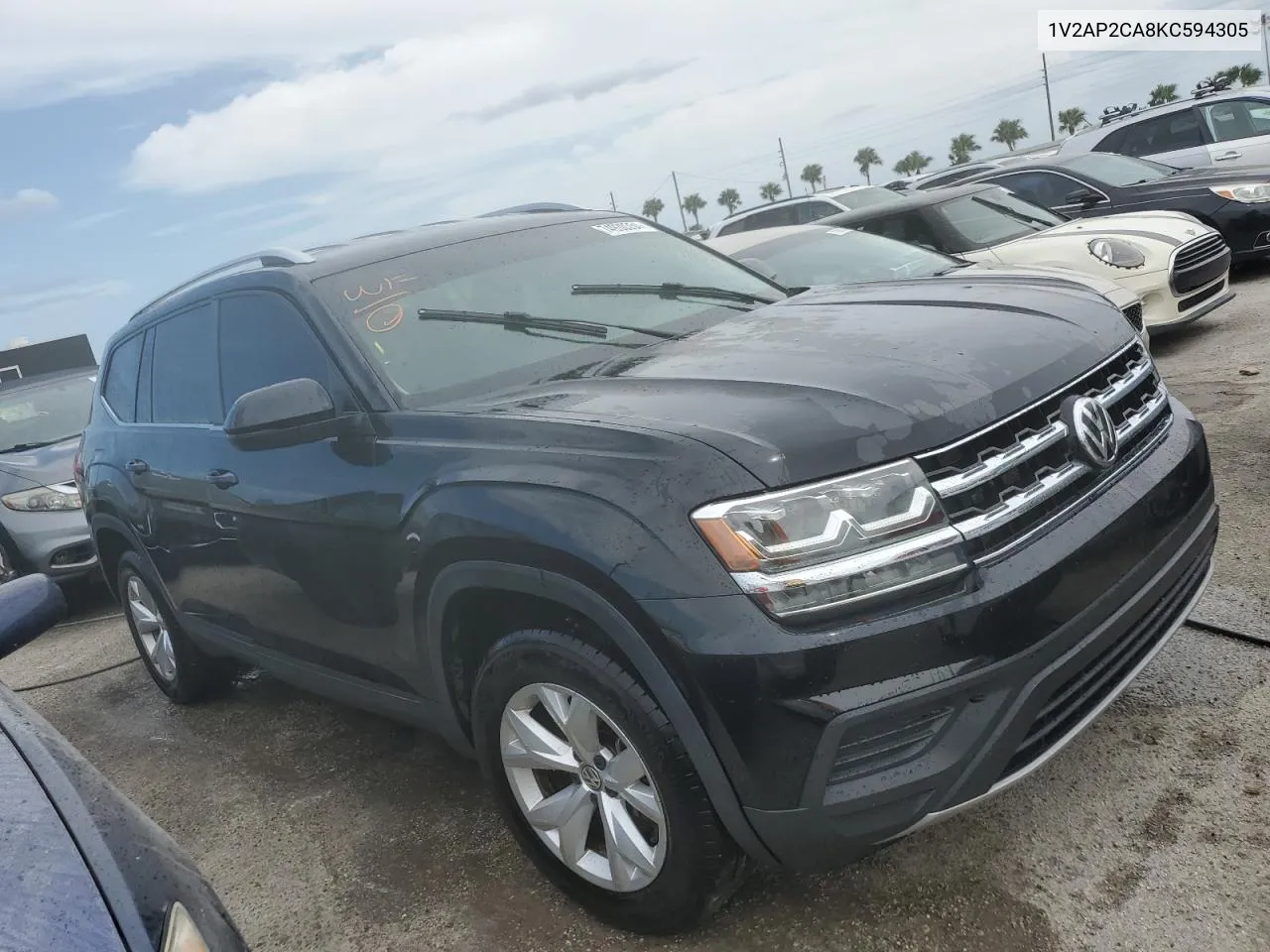 2019 Volkswagen Atlas S VIN: 1V2AP2CA8KC594305 Lot: 74930354