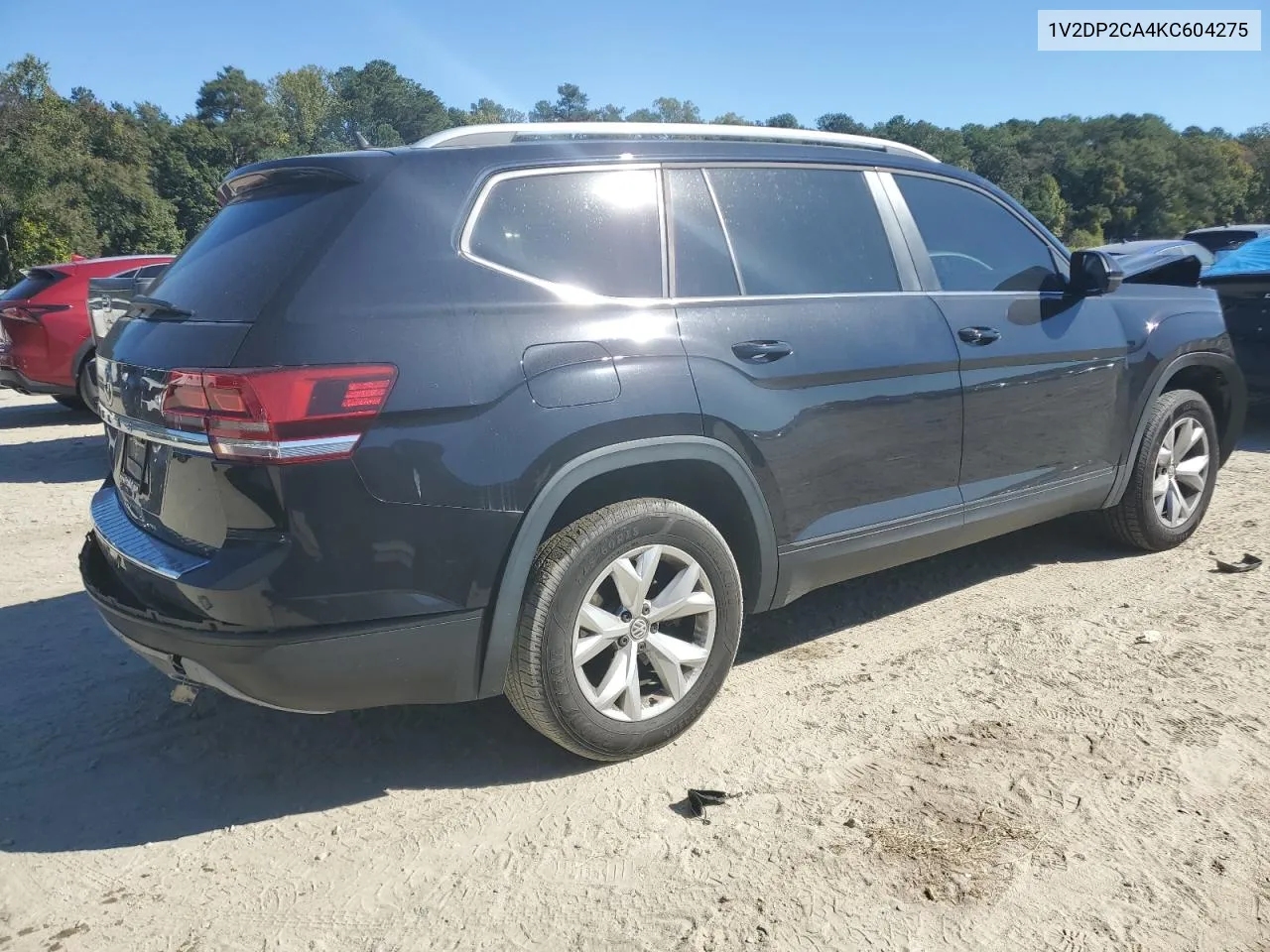 2019 Volkswagen Atlas Se VIN: 1V2DP2CA4KC604275 Lot: 75258924