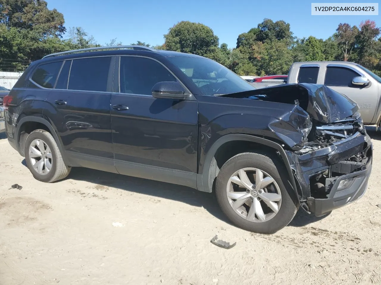 2019 Volkswagen Atlas Se VIN: 1V2DP2CA4KC604275 Lot: 75258924