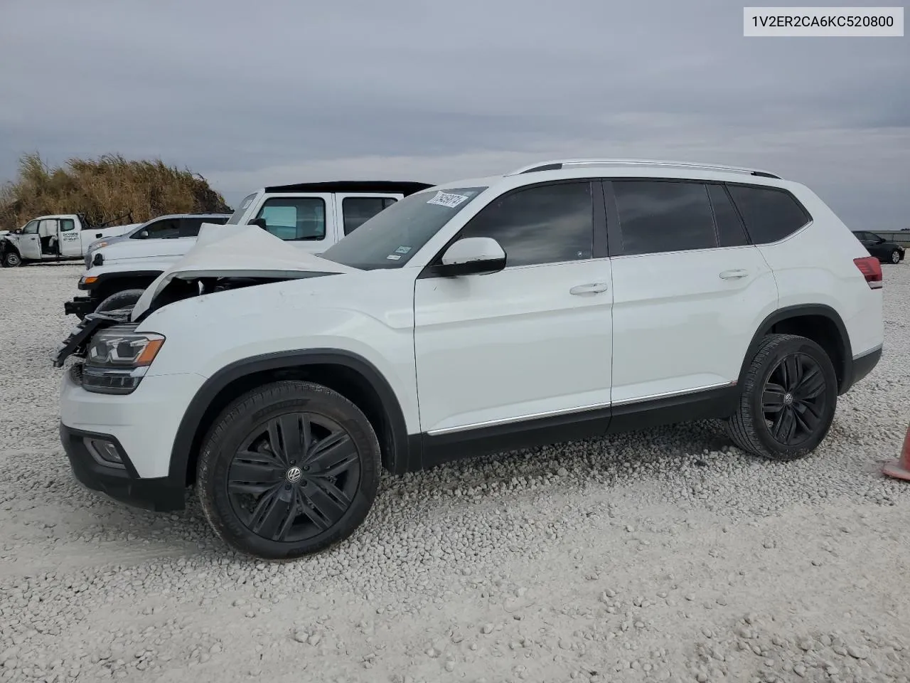 2019 Volkswagen Atlas Sel VIN: 1V2ER2CA6KC520800 Lot: 75459874