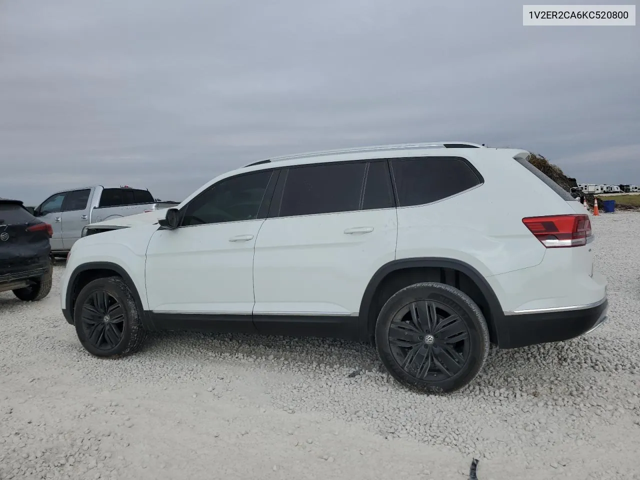 2019 Volkswagen Atlas Sel VIN: 1V2ER2CA6KC520800 Lot: 75459874