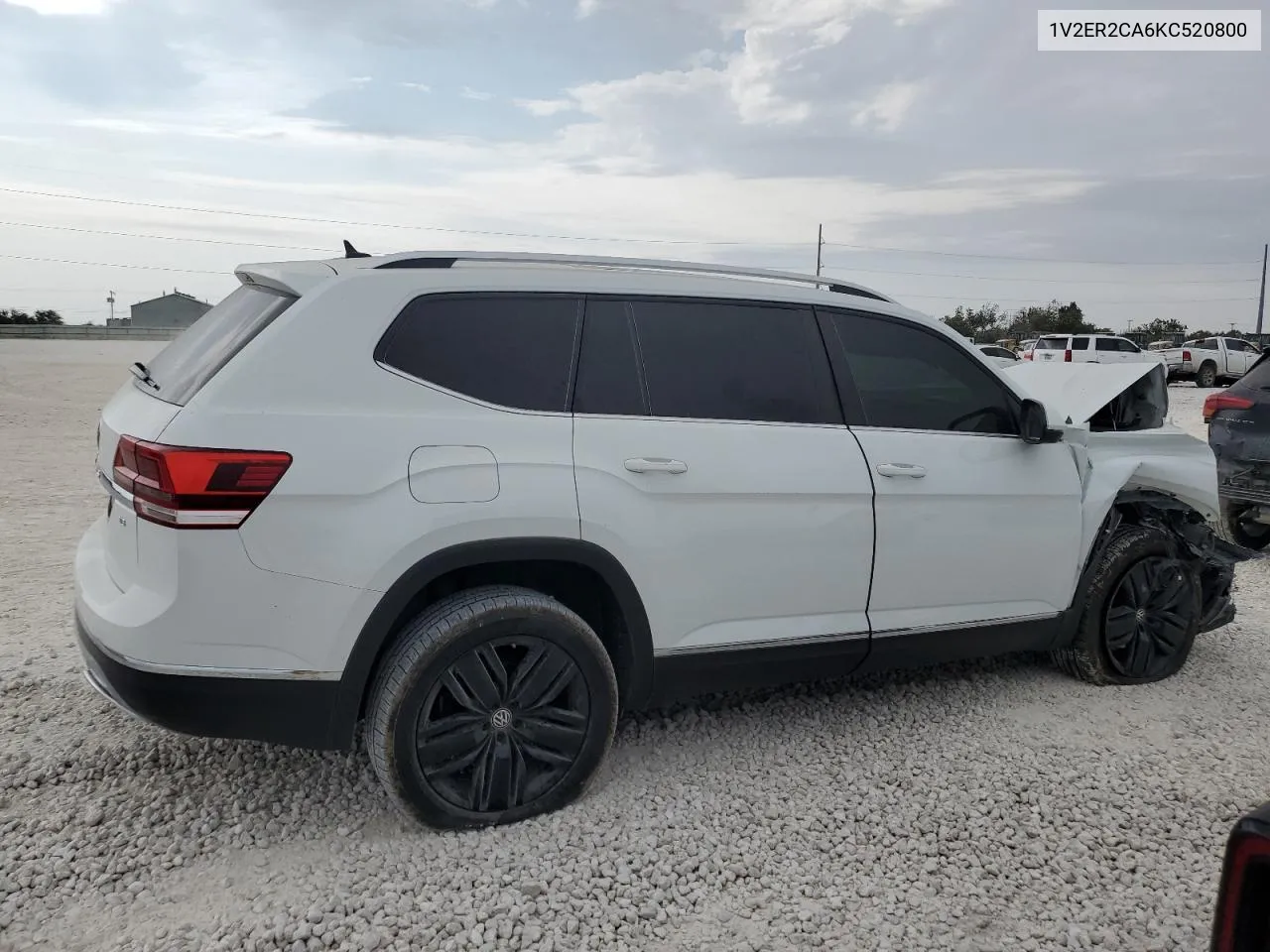 2019 Volkswagen Atlas Sel VIN: 1V2ER2CA6KC520800 Lot: 75459874