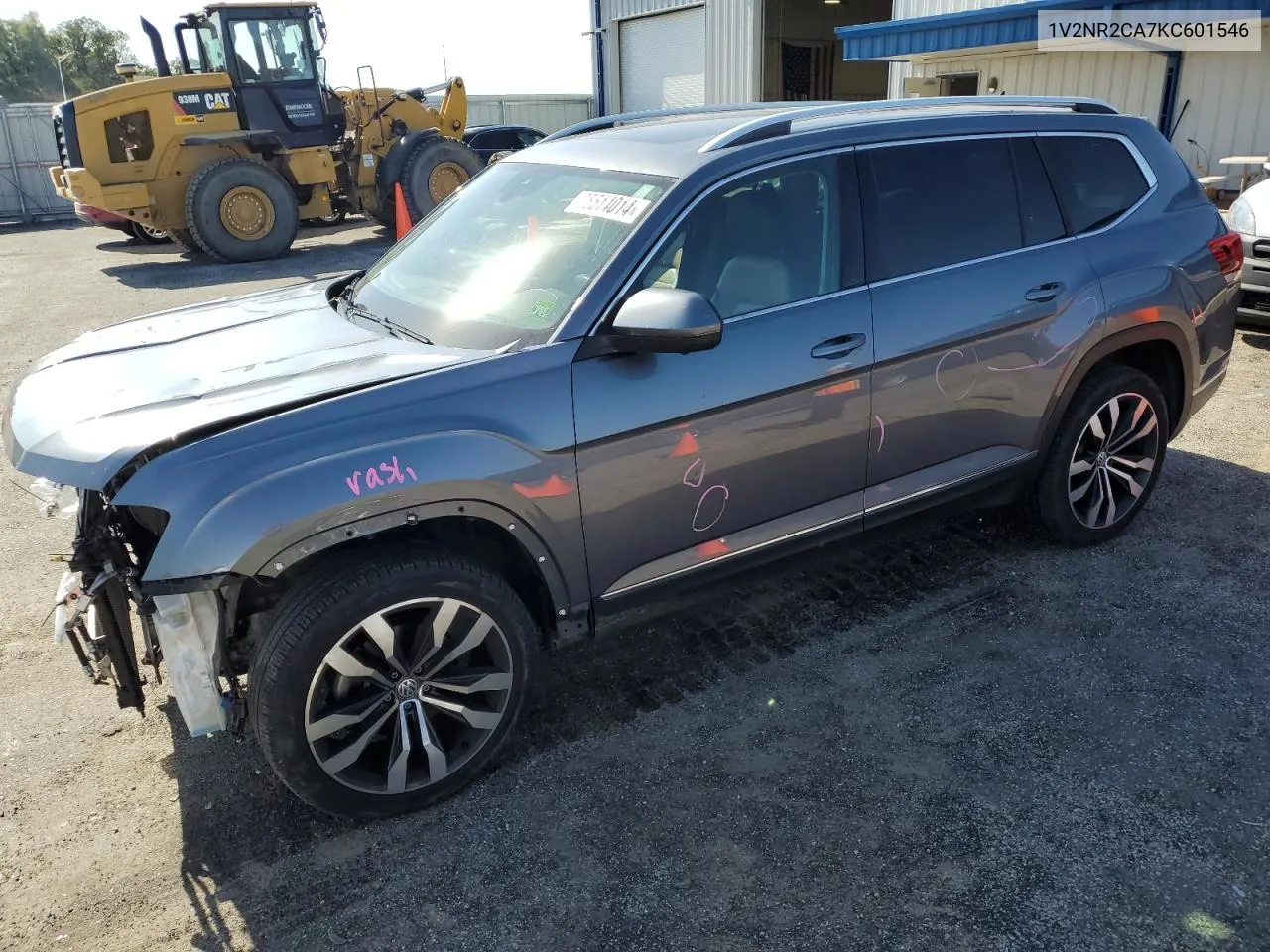 1V2NR2CA7KC601546 2019 Volkswagen Atlas Sel Premium