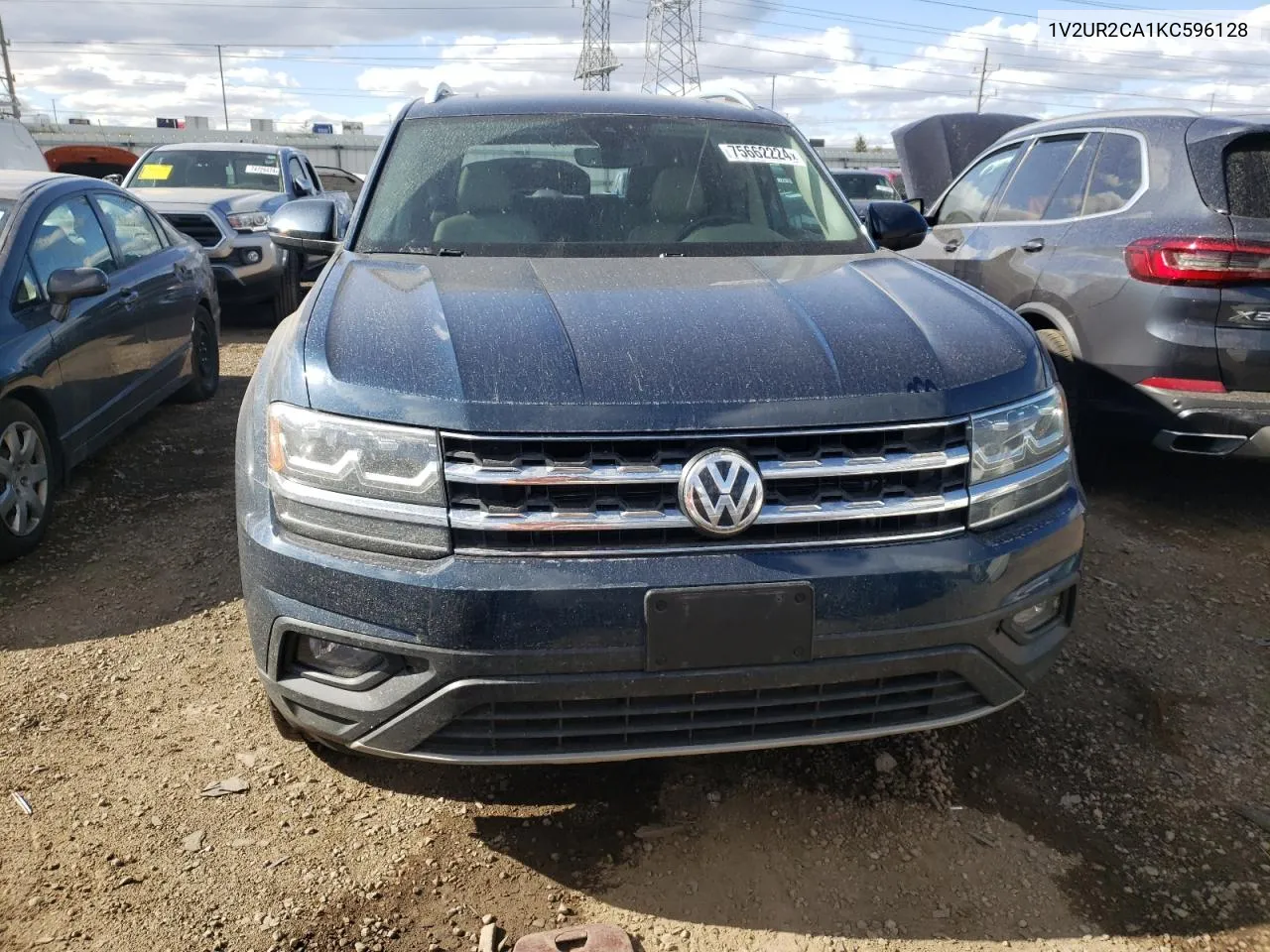 1V2UR2CA1KC596128 2019 Volkswagen Atlas Se