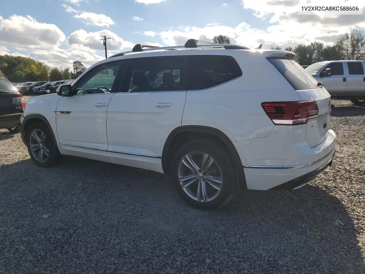 2019 Volkswagen Atlas Se VIN: 1V2XR2CA8KC588606 Lot: 75695734