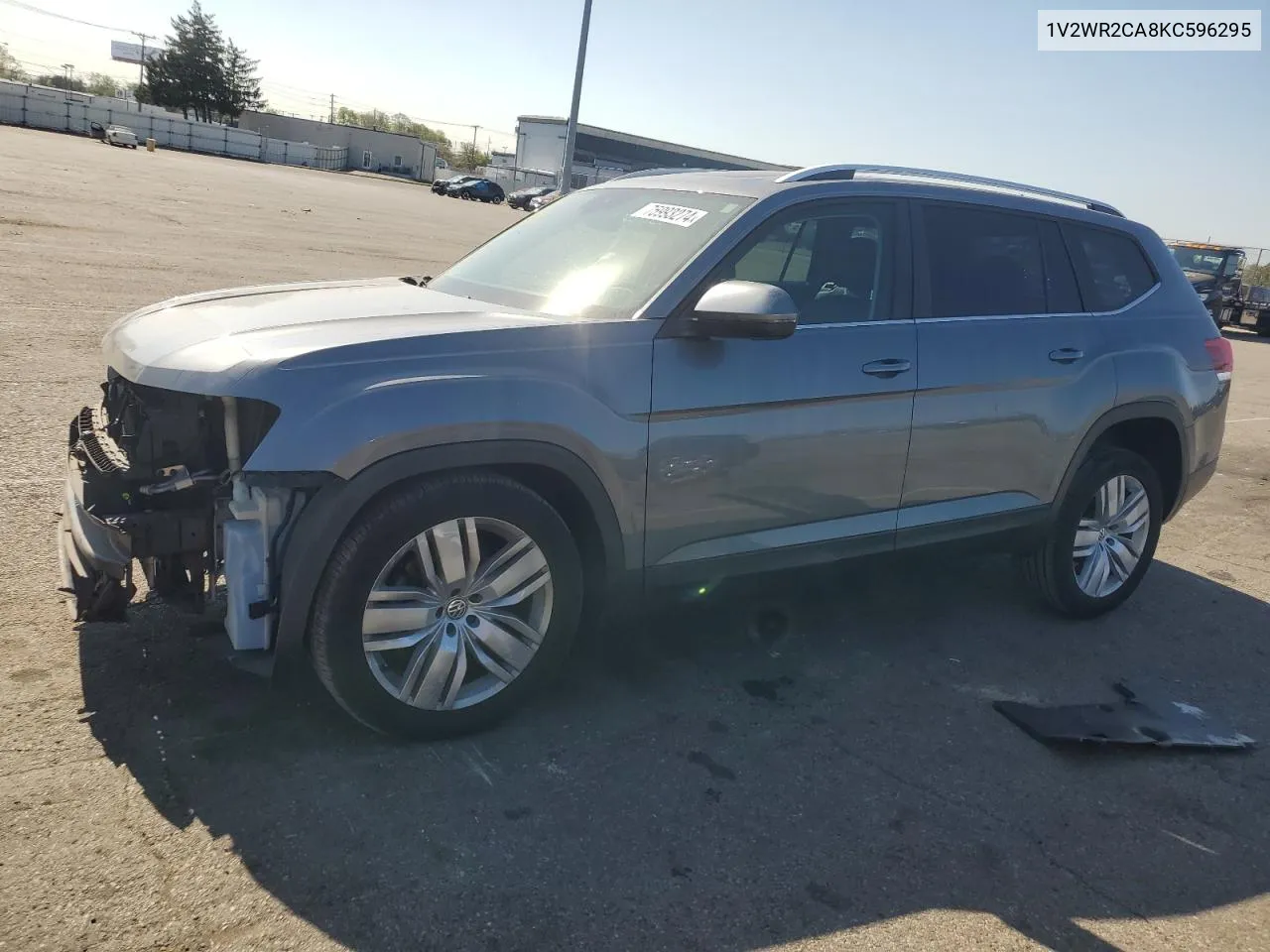 1V2WR2CA8KC596295 2019 Volkswagen Atlas Se