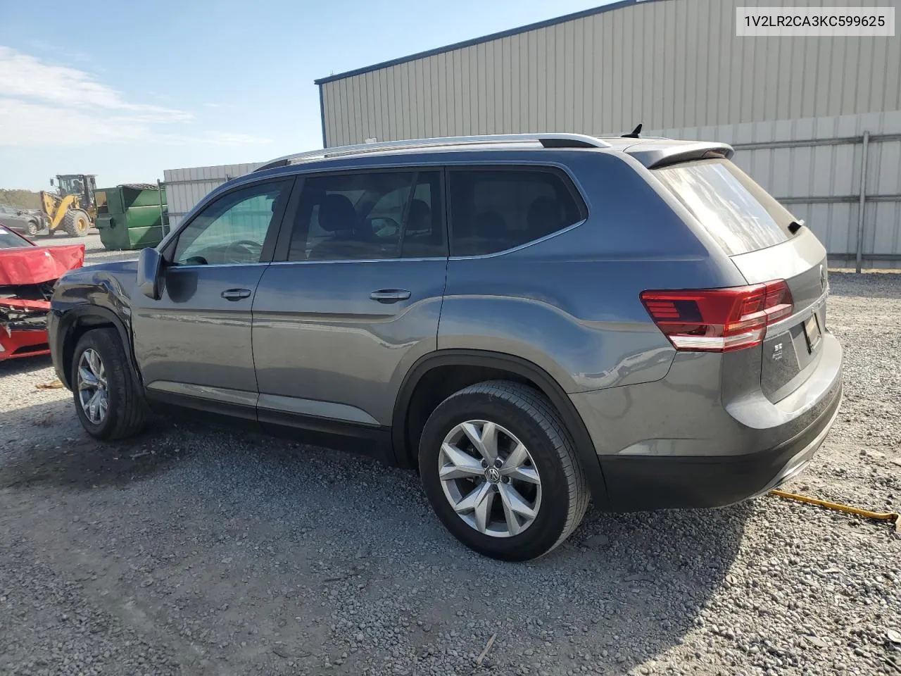 2019 Volkswagen Atlas Se VIN: 1V2LR2CA3KC599625 Lot: 76014464